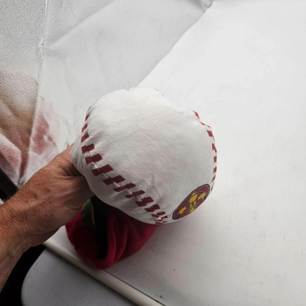 St. Louis Cardinals Plush Figure One Size Red White MLB Baseball Kids Club
